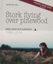 Stork flying over Pinewood. Nordic-Baltic Film Cooperation 1989 - 2014